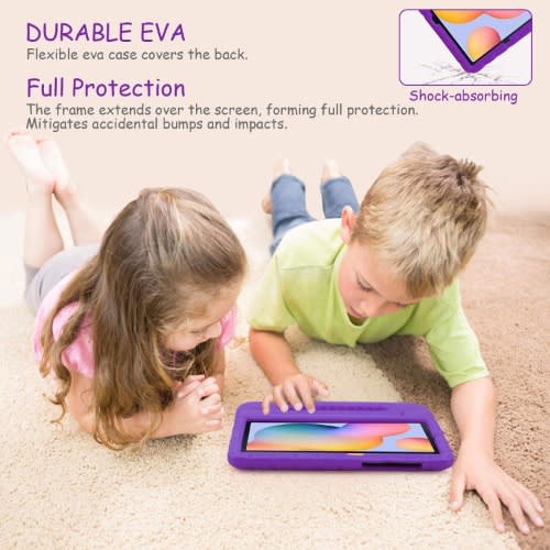Fire Hd 8 Tablet - 10th Gen With Alexa - 32GB - ROM - 2GB RAM + Purple Flexible Proof Case