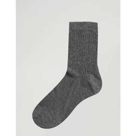 Boys Ribbed Patterned Ankle Socks