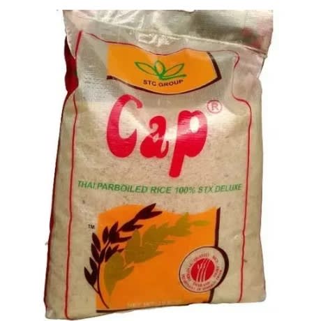 Cap Parboiled Rice 10kg+(vegetable Oil, Salt, Knorr &tomato Mix)+ Free Signature Jollof
