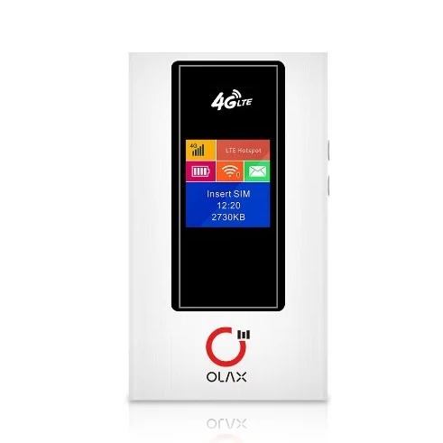 Olax Universal 4G+ Lte-Advanced Mobile Wifi Hotspot With Screen Display For All Networks