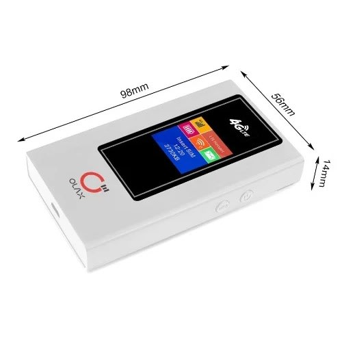 Olax Universal 4G+ Lte-Advanced Mobile Wifi Hotspot With Screen Display For All Networks