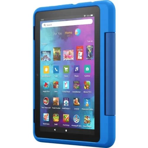 Fire Hd 8 Kids Pro Tablet 10th Gen - 8"hd Display - 32GB With Sky Blue Kid-proof Case