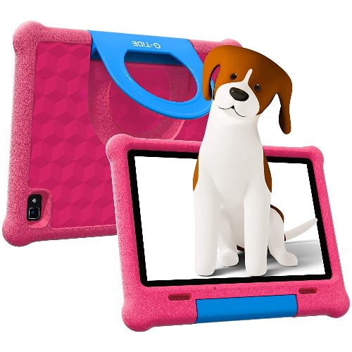 Klap E1 Kids Tablet - 8" - 32GB ROM - 2GB RAM -Wifi- 5100mah Battery - Pink