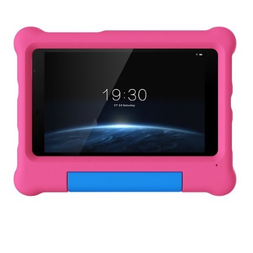 Klap E1 Kids Tablet - 8" - 32GB ROM - 2GB RAM -Wifi- 5100mah Battery - Pink