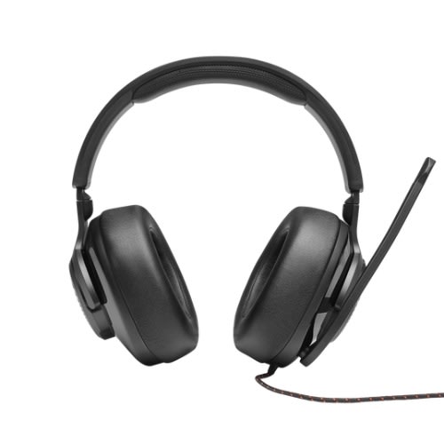 Quantum 200 Wired Over-Ear Gaming Headset With Flip-Up Mic - Black