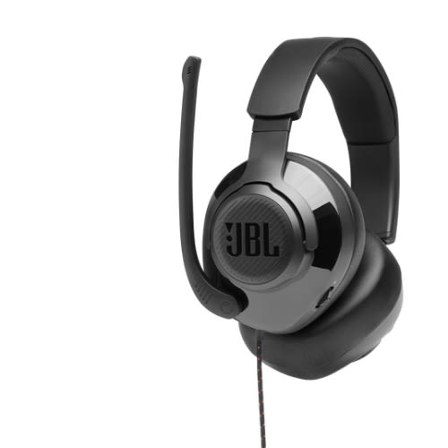 Quantum 200 Wired Over-Ear Gaming Headset With Flip-Up Mic - Black