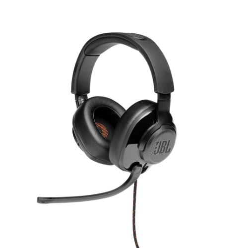 Quantum 200 Wired Over-Ear Gaming Headset With Flip-Up Mic - Black