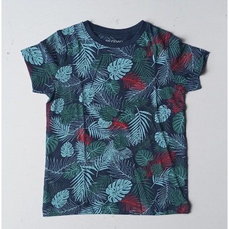 Boys Floral Print T-shirt