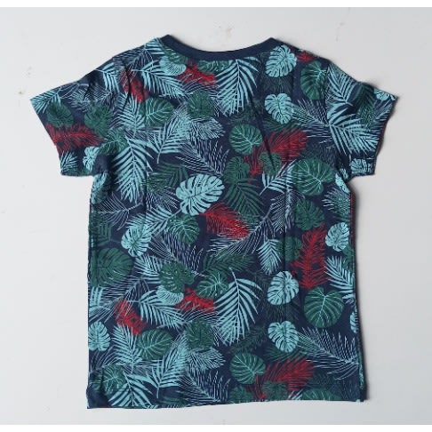 Boys Floral Print T-shirt