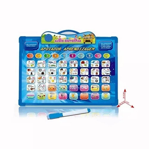 2 In 1  Educational Talking & Drawing Board Children