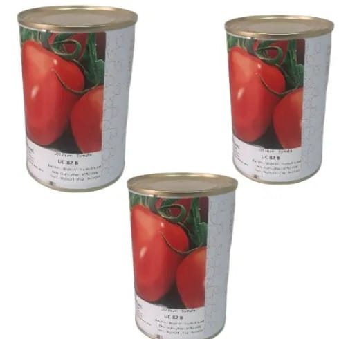 Uc82b Tomato Seeds - 100 Grams - 3 Tins
