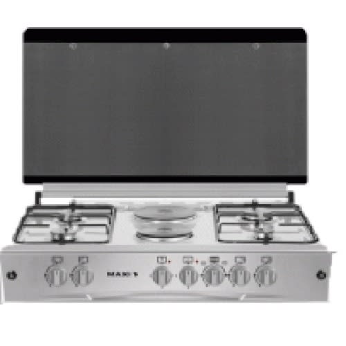 Inox Gas Cooker-90x60 - 4Gas Cooker + 2Electric
