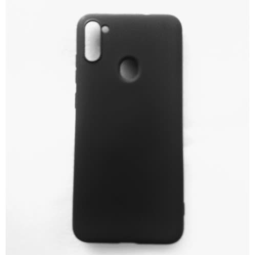 Silicon Back Case For Samsung M11 - Black