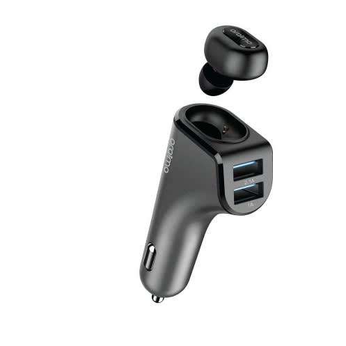 Ocm-bh10 Wireless Bluetooth Earbuds Car Charger With Magnetic Car Charging Dock
