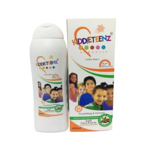Kiddieteenz - Organic Nourishing And Fairness - Face & Body Lotion For Baby And Teens