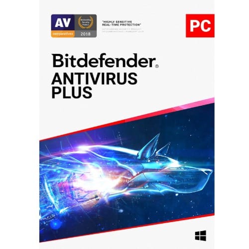 Bitdefender Antivirus Plus - 3pc - 1 Year