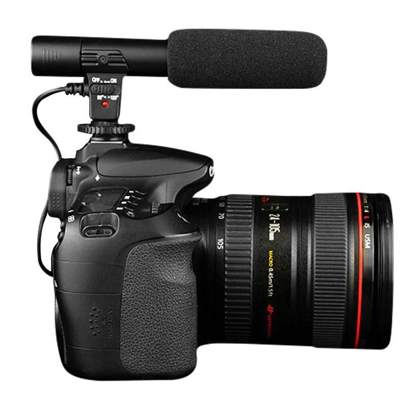 Mic-05 3.5mm Recording Microphone Digital Video DV SLR Camera Studio Stereo Camcorder for Canon Nikon Pentax Camera