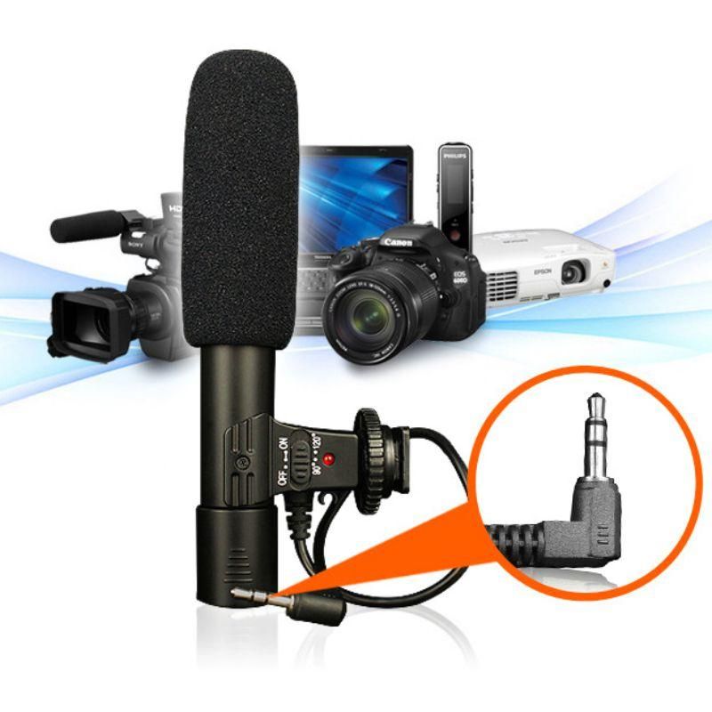 Mic-05 3.5mm Recording Microphone Digital Video DV SLR Camera Studio Stereo Camcorder for Canon Nikon Pentax Camera