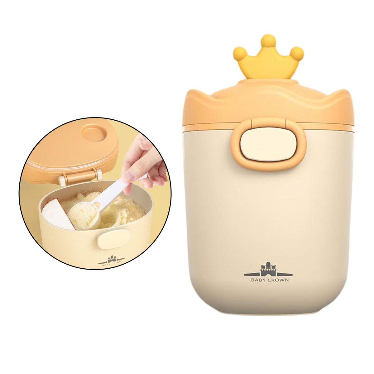 Baby Formula Dispenser, Portable Milk Powder Dispenser