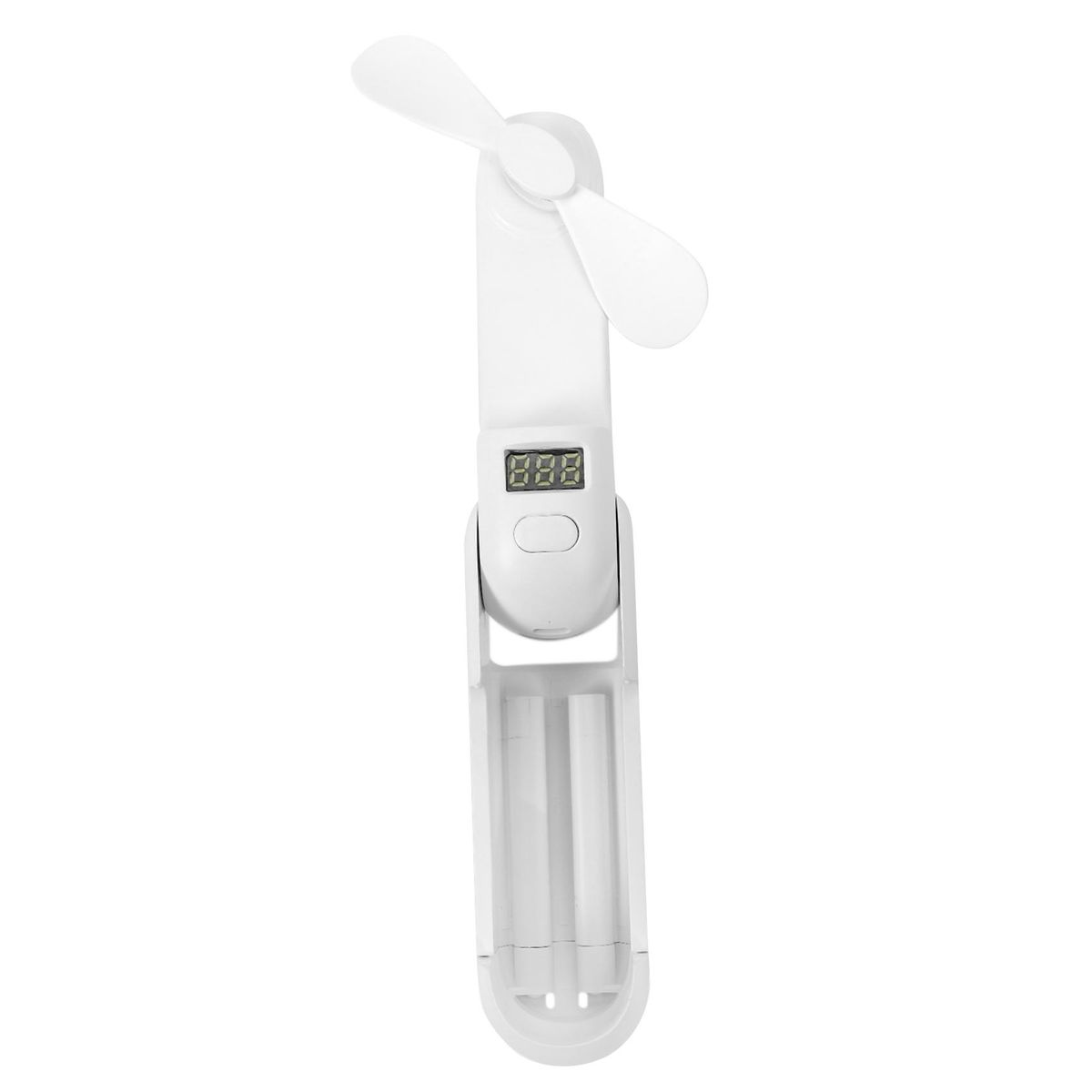 Folding Fan USB with Power Display Large Capacity