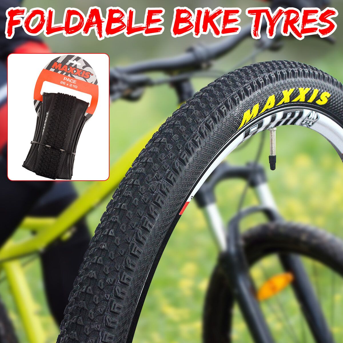 MAXXIS M333 26*1.95/27.5*1.75/27.5*1.95/27.5*2.1 Single MTB Bike Tyres Mountain Bike Tyre Folding Tyres 35-65PSI Tough Durable Bike Tire 27.5x1.75