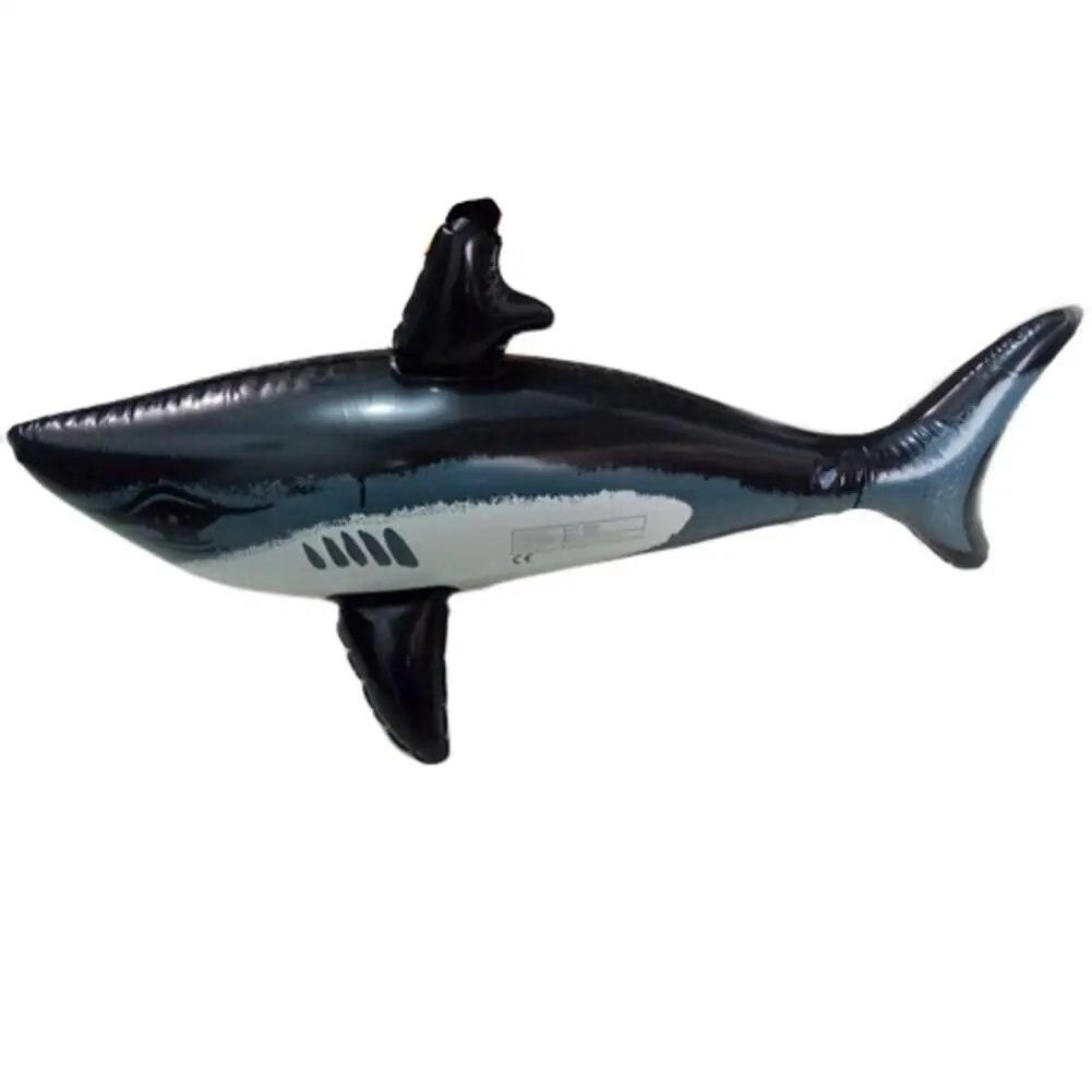 Floating Shark Float Toy Kids Adults Inflatable Water Toys Swimming Pool Simulation Whale Fish Animals Toys Pool Accessories 25