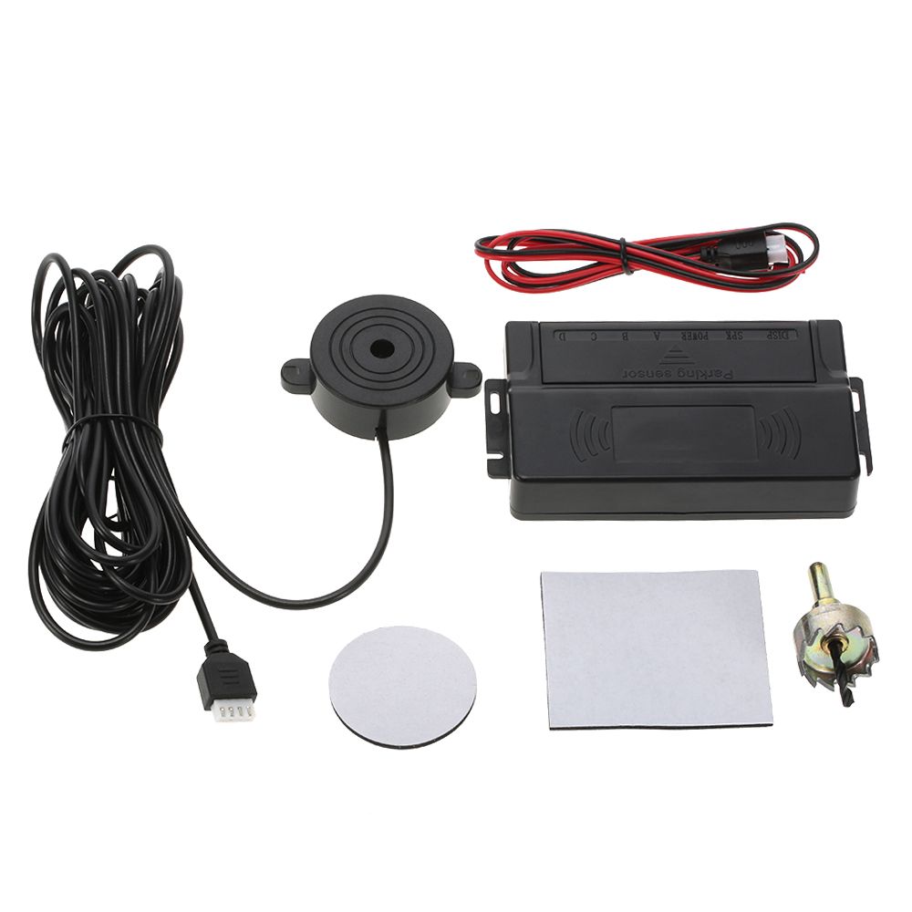 Car Auto 4-Sensor Parking Radar Kit Reverse Radar Alarm