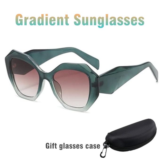 Square Cat-eye Sunglasses Ladies Retro Classic Fashion Sunglasses-Green