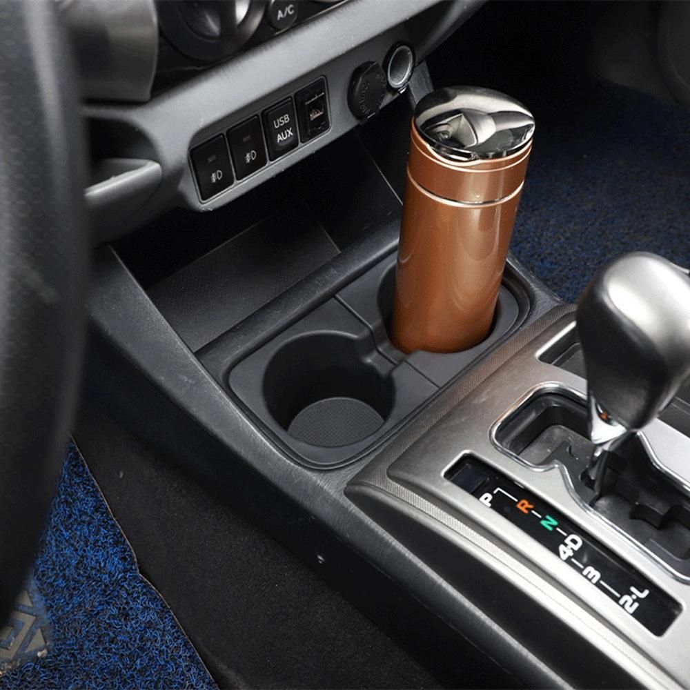 1Set/2Pcs Car Cup Holder Central Drink Cup Holde Car Interior Styling for Toyota Tacoma 2011-2015