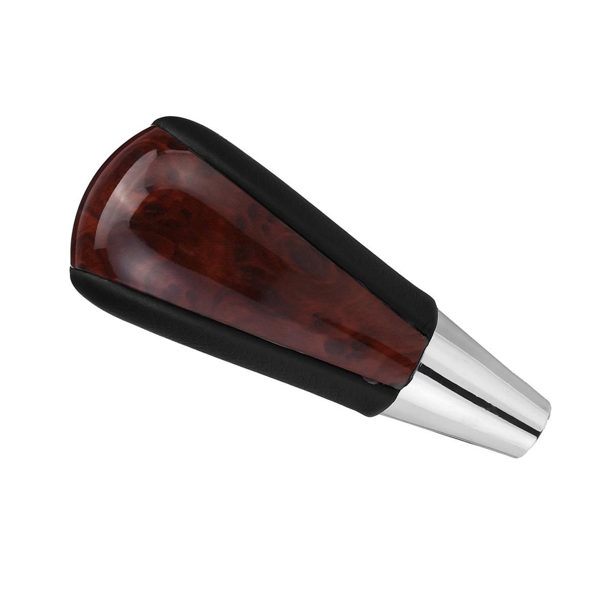 Wood Grain Car Gear Shift Knob for Toyota Corolla Camry/Harrier Fortuner Crown Land Cruiser Lever Shifter Stick Black