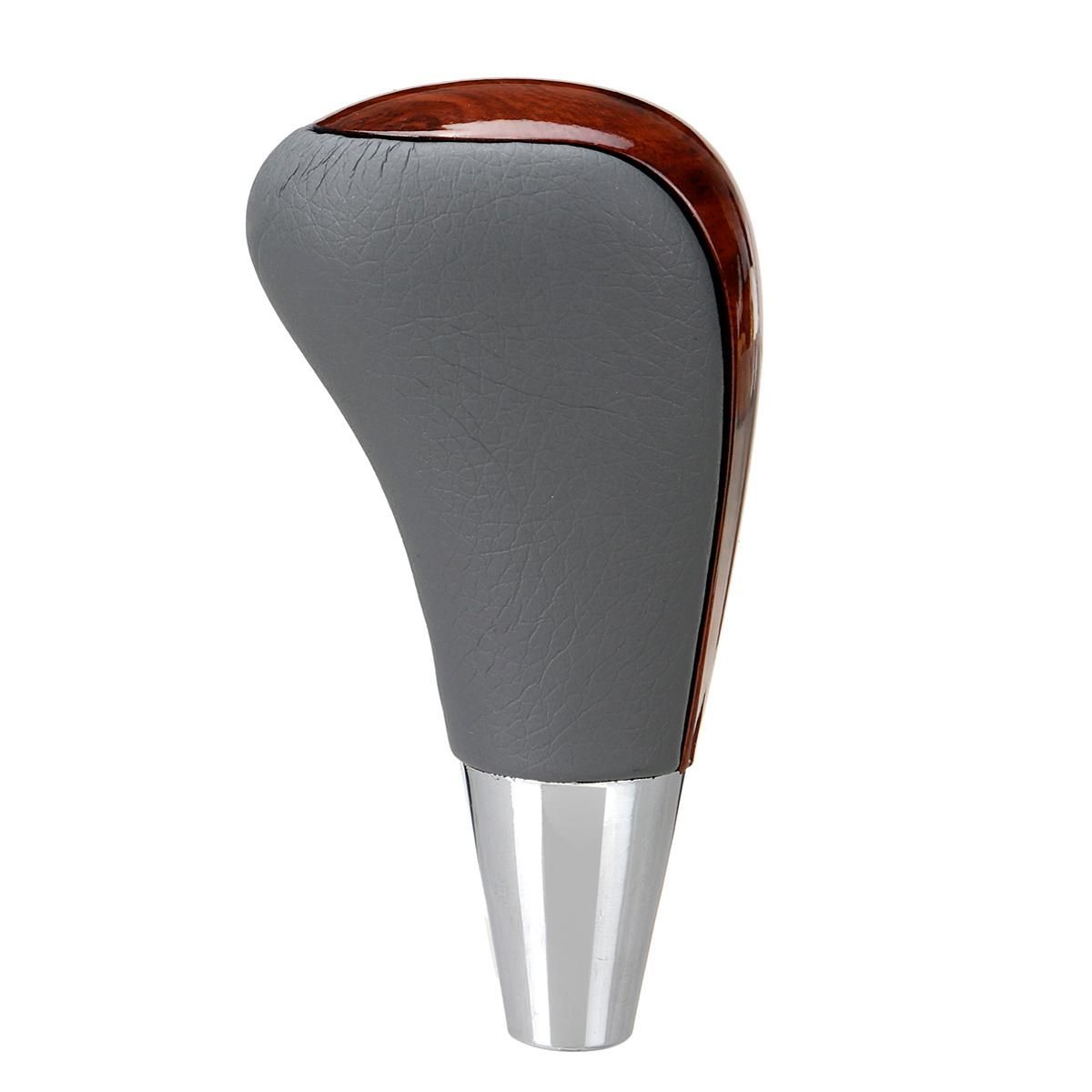 Wood Grain Car Gear Shift Knob for Toyota Corolla Camry/Harrier Fortuner Crown Land Cruiser Lever Shifter Stick Black