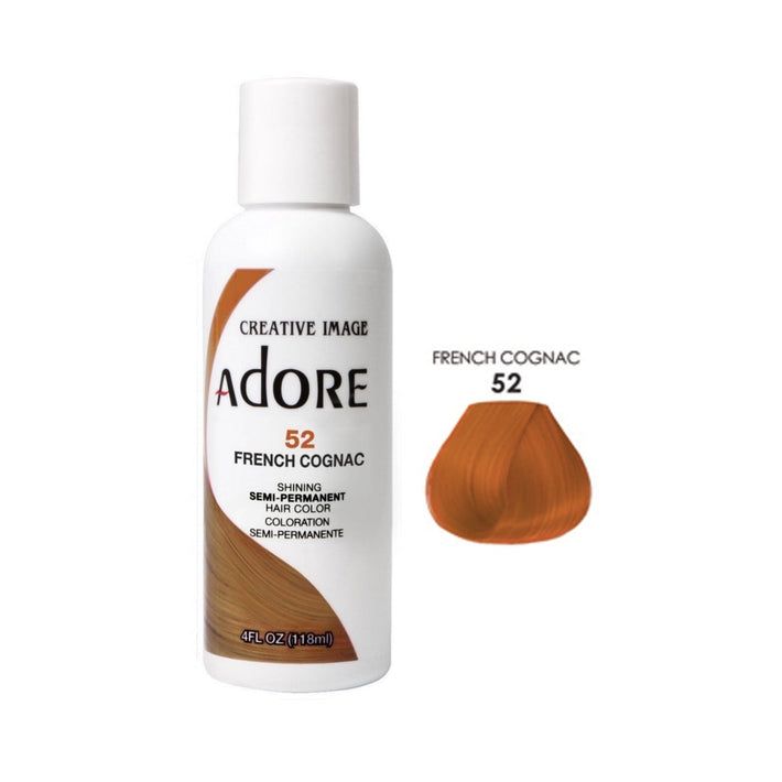FRENCH COGNAC 52 -- Semi Permanent Hair Colour Dye.