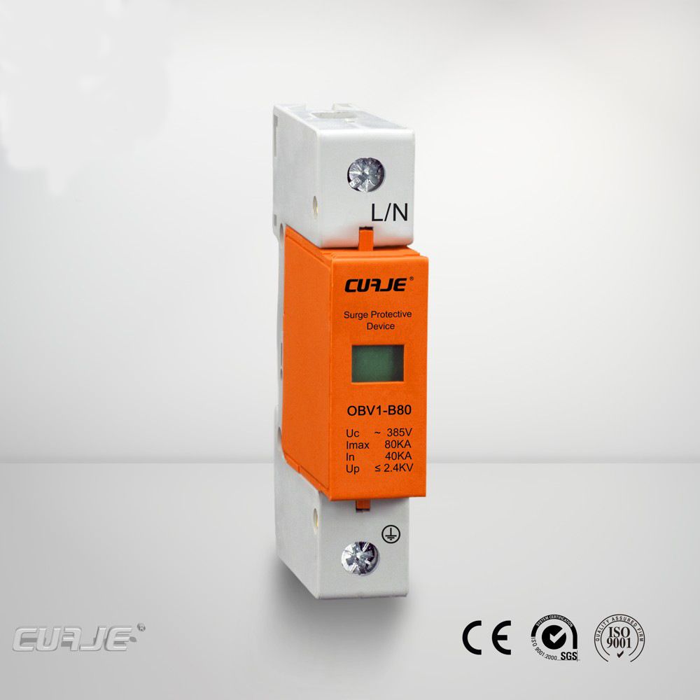 B80-1P2P3P4P40KA~80KA ~275V 385V 420V AC SPD House Surge