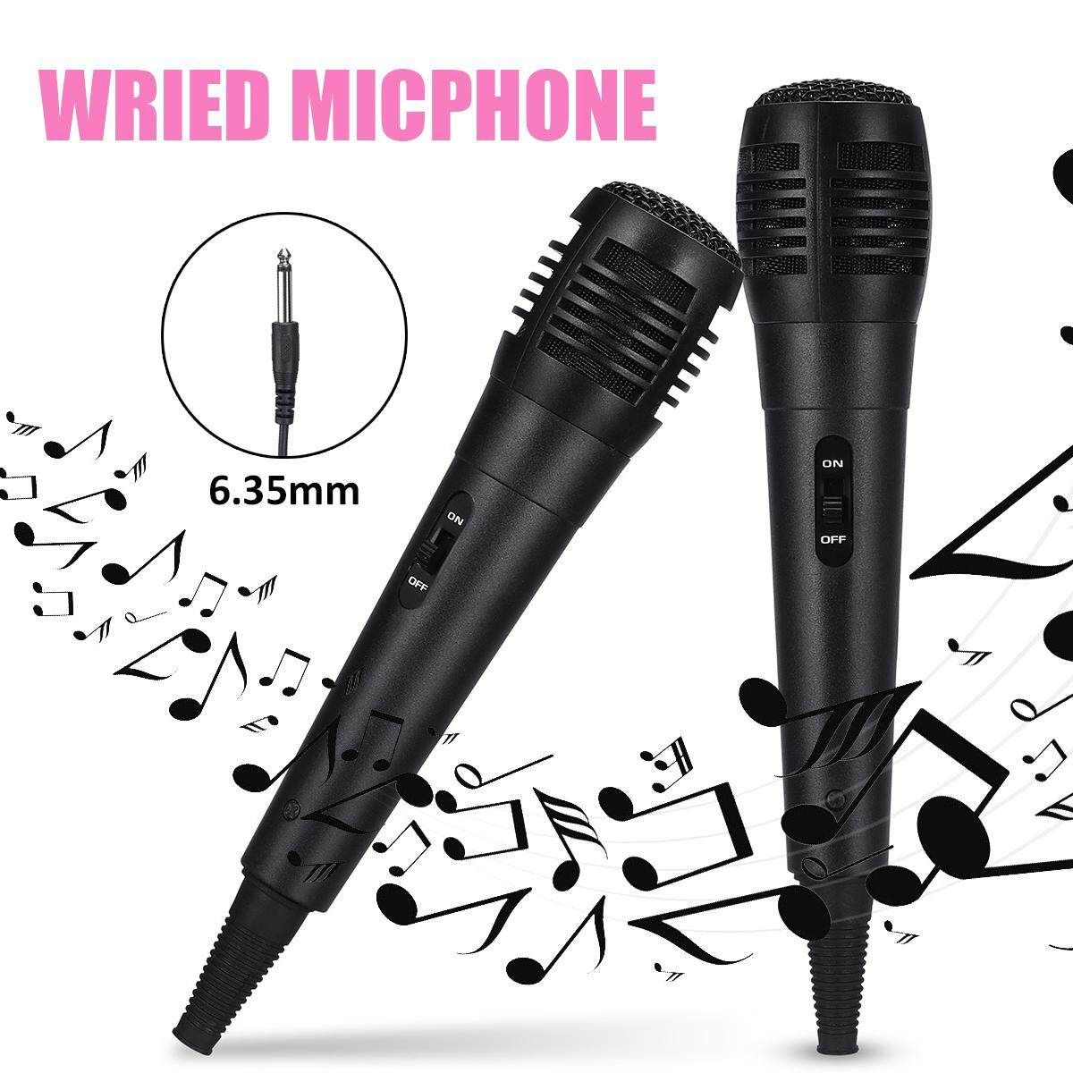 PM-183 2pcs Dynamic Microphone Professional Mike Microphone Mic For Computer KTV Speaker Amplifier Karaoke System Microphone