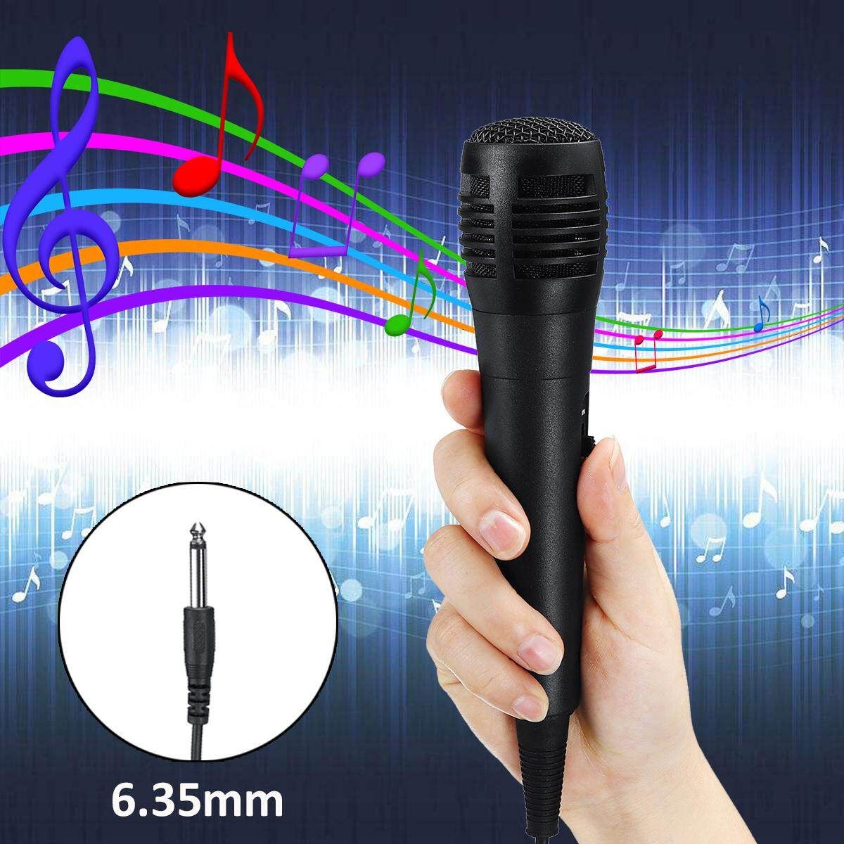 PM-183 2pcs Dynamic Microphone Professional Mike Microphone Mic For Computer KTV Speaker Amplifier Karaoke System Microphone