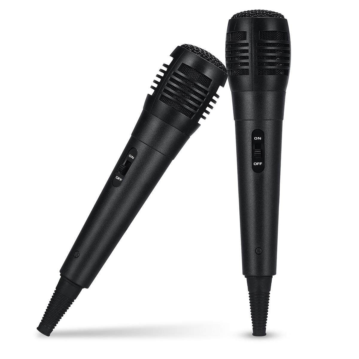 PM-183 2pcs Dynamic Microphone Professional Mike Microphone Mic For Computer KTV Speaker Amplifier Karaoke System Microphone