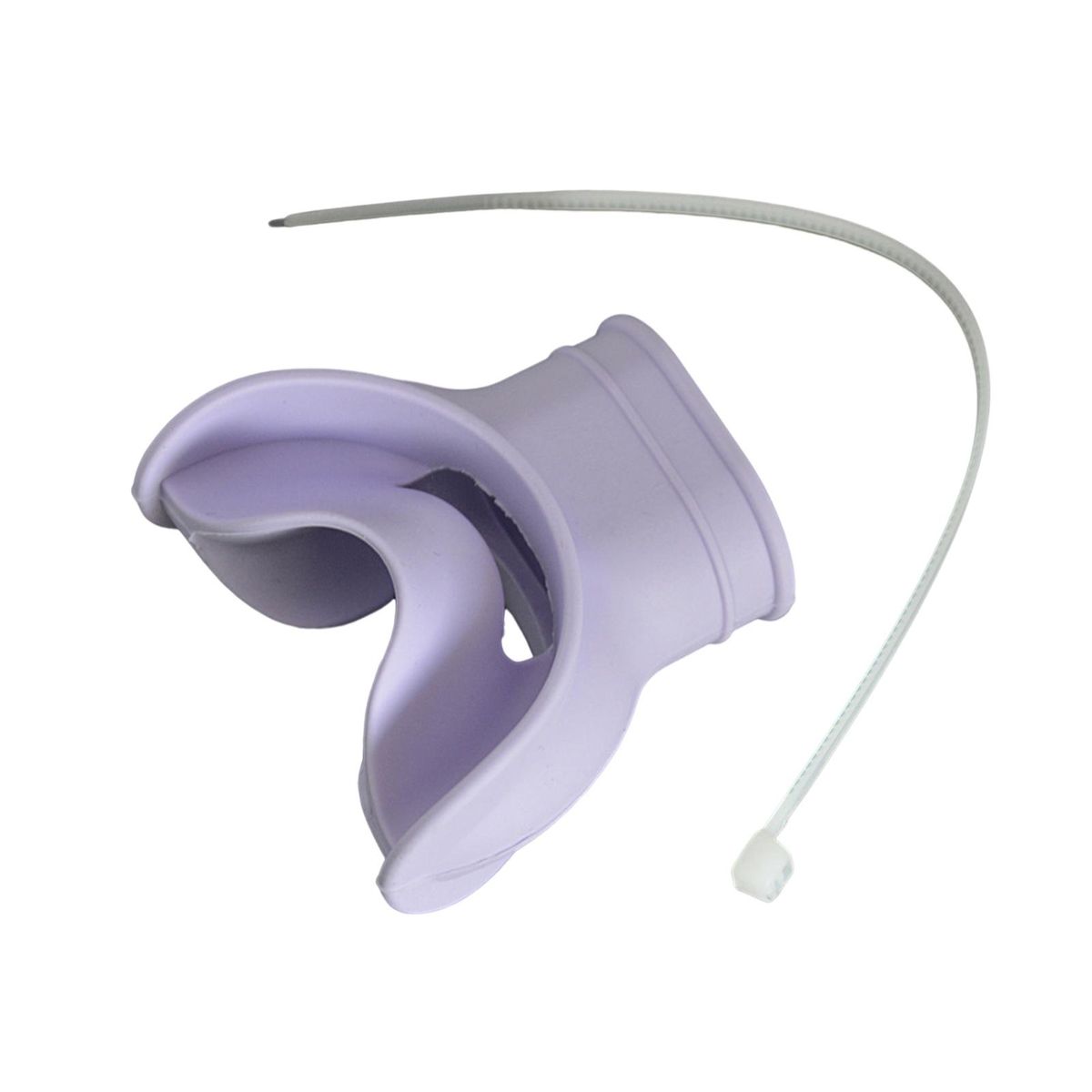 1 Set Breathing Tube Mouthpiece Silicone Scuba Diving Breathing Tube Bite Mouthpiece Purple