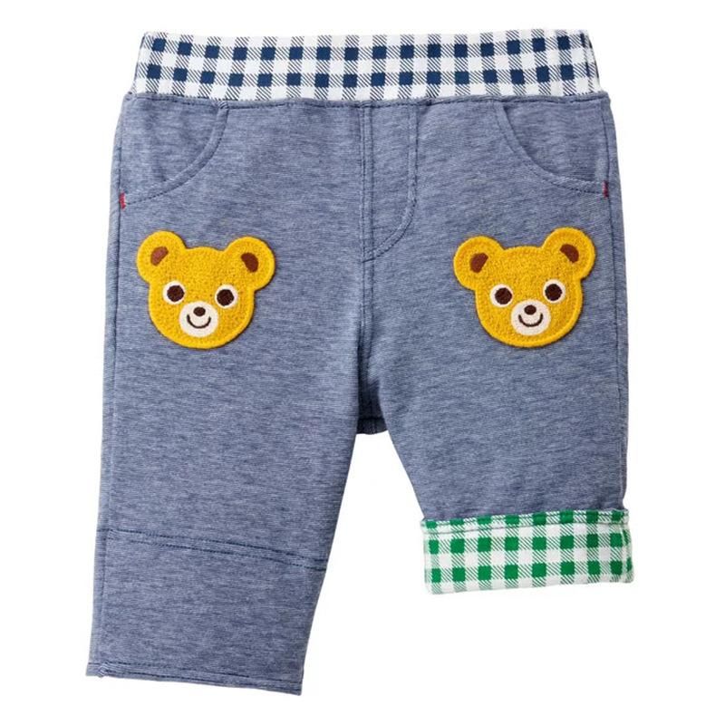 Hot-Selling New Arrival Crawler Boy Girl Baby Imitation Denim Flanging Summer Shorts Child