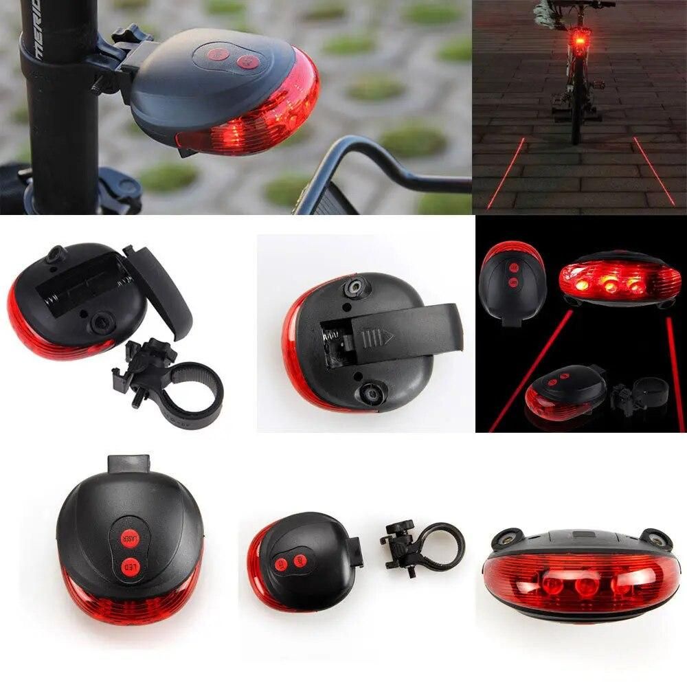 Rechargeable Bicycle USB Light 2x XM-L T6 Led Bike Headlight Cycling Flashlight Lamp 5 Modes with Tailight Rear Light Set