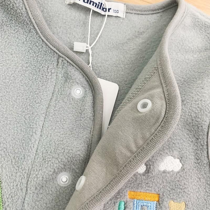 Hot-Selling New Arrival Boys And Girls Baby Polar Fleece Embroidered Waistcoat Vest Cartoo