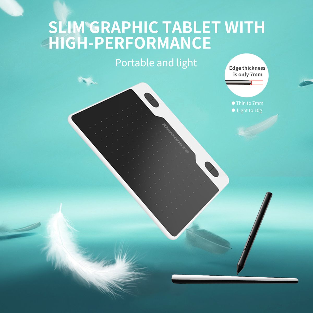 T503 Digital Art Graphics Drawing Tablet 6X3.9