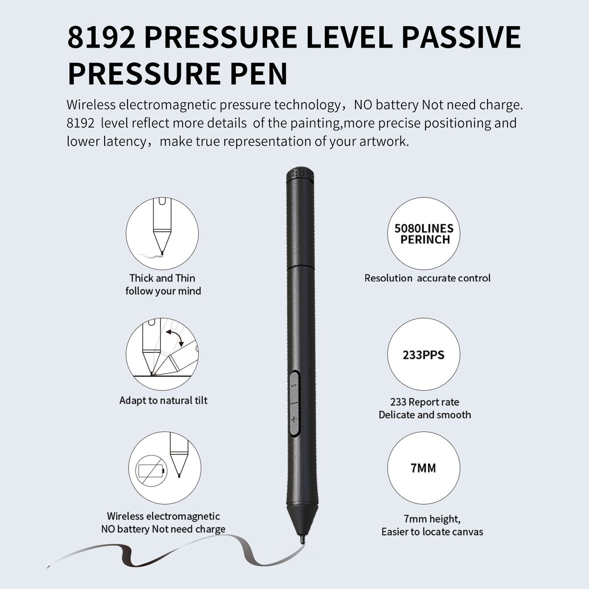 T503 Digital Art Graphics Drawing Tablet 6X3.9