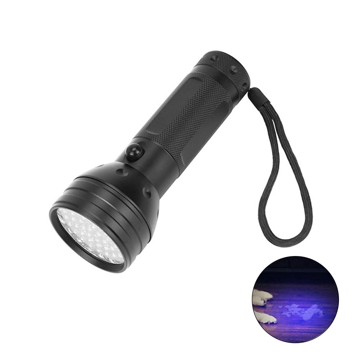UV Flashlight Black Light 51 LED 395nm Blacklight Pet Urine
