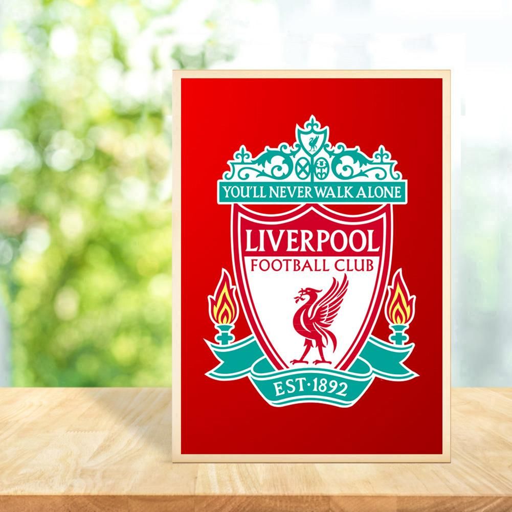 5D DIY Full Drill Diamond Painting Liverpool Embroidery Mosaic Kit Decor 30X40cm