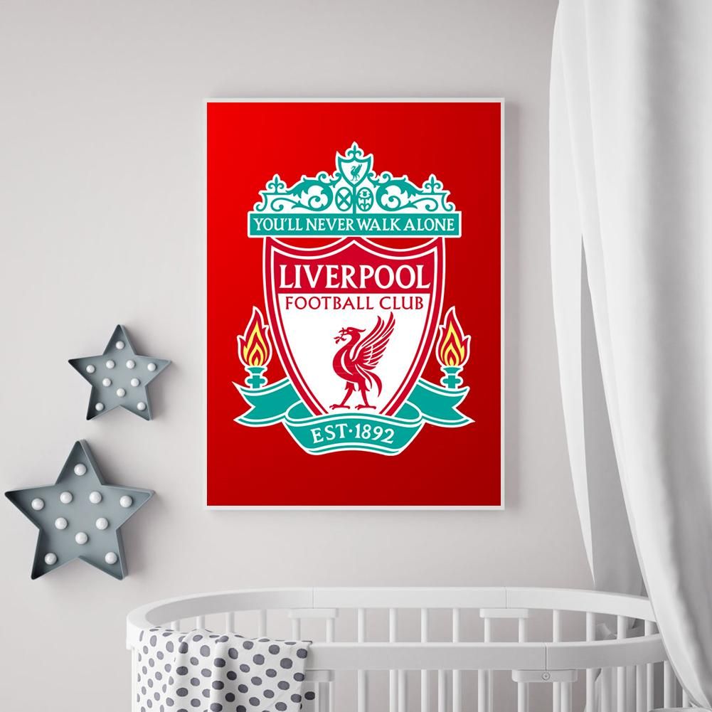 5D DIY Full Drill Diamond Painting Liverpool Embroidery Mosaic Kit Decor 30X40cm