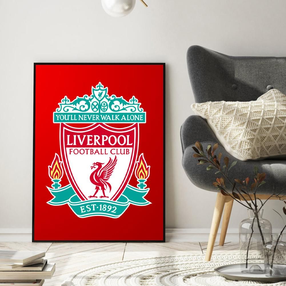 5D DIY Full Drill Diamond Painting Liverpool Embroidery Mosaic Kit Decor 30X40cm