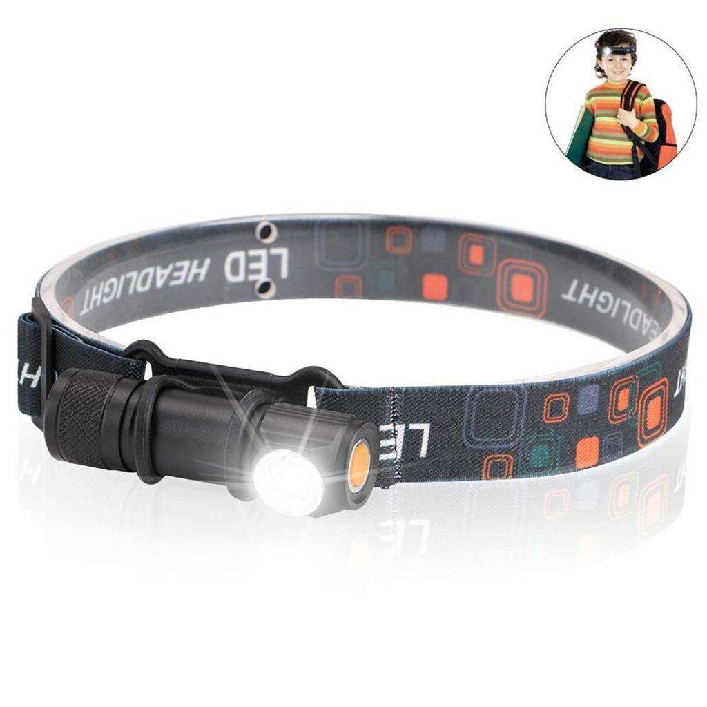 Ultralight LED - Comfortable Head Flashlight - Perfect For