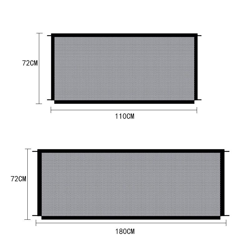 2020Folding Baby Barrier Safety Fence Portable Baby Gate Safe Guard Children Isolation Net Kid Safe Guard Protect For Pets