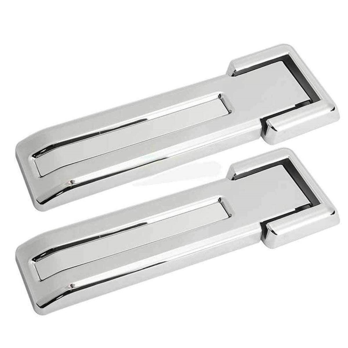 Chrome Dress-Up Rear Tailgate Door Hinge Covers Trim For 07-17 Jeep JK