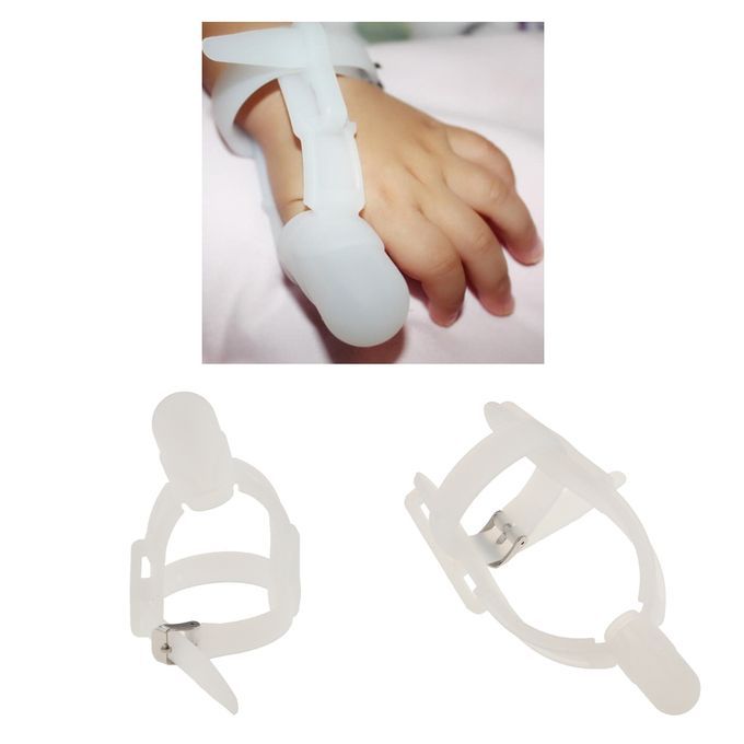 2xBaby Silicone Healthy Thumb Sucking Prevent Finger